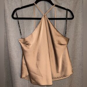 Forever 21 Tan Halter Top